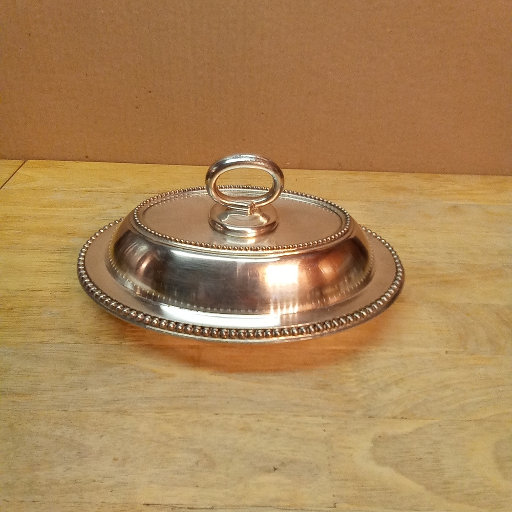 Vintage Reed And Barton Silver Serving Dish